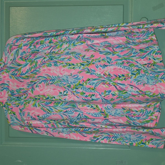 Lilly Pulitzer Skipper Popover (SIZE XL) NWOT SPF 50 Unicorn Of The Sea - Picture 11 of 11